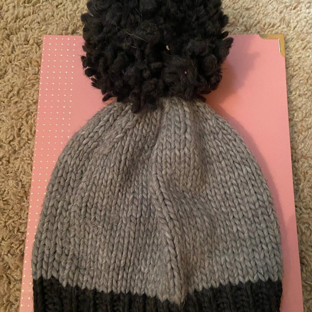 Knit Pom Hat